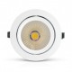 Spot gimbal white LED adjustable 3 X 10 Watt 4000 Kelvin 3 X 940 lumen white light