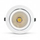 Spot gimbal LED bianco regolabile in 3 X 10 Watt 4000 Kelvin 3 X 940 lumen luce bianca