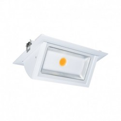 Plama cardan LED biały reflektor 3 X 10 Watt 4000 Kelvin 3 X 940 lm białe światło