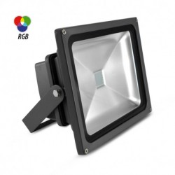 Projetor RGB LED holofote 10W exterior