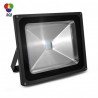 Reflektor LED kolorowy RGB podłogowe 50W + pilot zdalnego sterowania