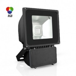 Projetor RGB LED holofote 10W exterior