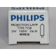PHILIPS PROJECTION LAMPS TYPE 7158 24V 150W G6.35 409836