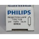 PHILIPS las LÁMPARAS de PROYECCIÓN de TIPO 7158 24V 150W G6.35 409836