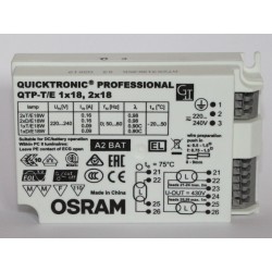 OSRAM QUICKTRONIC ΕΠΑΓΓΕΛΜΑΤΙΚΉ QTP-T/E 1X18, 2 X 18