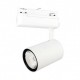 LED spot, LED op het spoor 40W wit 3000 Kelvin, 3200 lumen adapter spoor 3 fasen