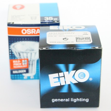 Eiko vervangt OSRAM HaloPAR 16 35W 64820 FL