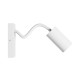 Aplique de pared CHLOE interior, blanco, GU10, 230V, IP20, 55x100 mm