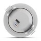 Spot LED encastrable orientable rond 4W 3 températures de couleur (3CCT) IP44 480 lm Blanc