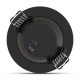 Spot LED encastrable orientable rond 4W 3 températures de couleur (3CCT) IP44 480 lm Noir