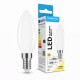 Ampoule LED Filament Modee C35 E14 4W Blanc Chaud 2700K 430 lm 360° Finition Milky Équivalent 40W Classe Énergétique ERP
