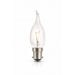 gloeilamp flame B22 40W winddicht merk GE-Verlichting