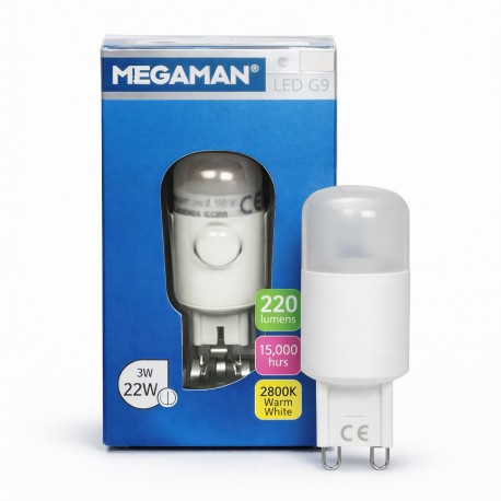 MEGAMAN LED GU9 3W 2800 K