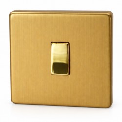 Switch to simple touch in brushed brass