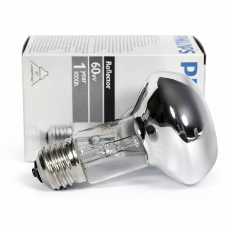 O bulbo de halogênio PHILIPS R63 230V E27 60W