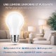 Lampadina LED Filament Milky A60 E27 8W 4000K 1055 lm Strasselec