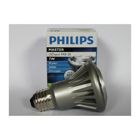 Βολβός των ΟΔΗΓΉΣΕΩΝ της PHILIPS MASTER LEDSPOT LV PAR20 7W 