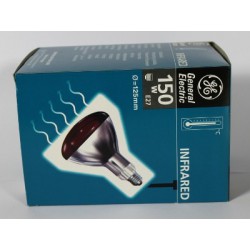 Las lámparas de calefacción INFRARUBIN R2 GE 150W 240V E3 