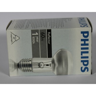 Lámpara Philips Standard 60W E27 60 W, P45, E27, 640 lm, 1000 h, Blanco