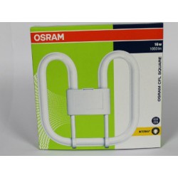 Lâmpada OSRAM CFL PRAÇA 16W 827 GR8