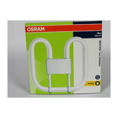 Osram Kompakt-Leuchtstofflampe CFL SQUARE 16W/835 4P GR10q 38W 