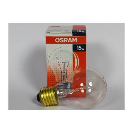 Bombilla OSRAM CLÁSICO de UNA de 15W 230V 