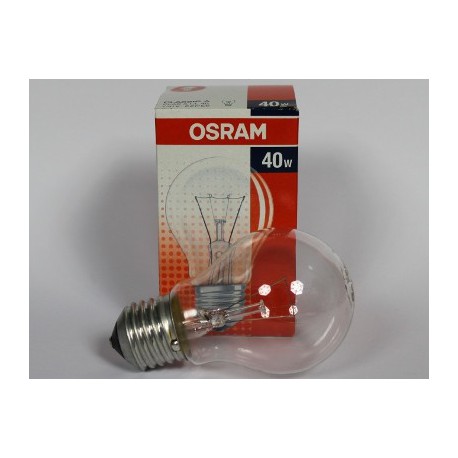 Bombilla OSRAM CLÁSICO de UNA de 40W 230V