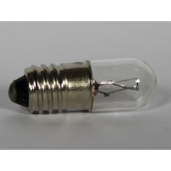 Lamp E10, 12V, 3W, 250mA 10X28