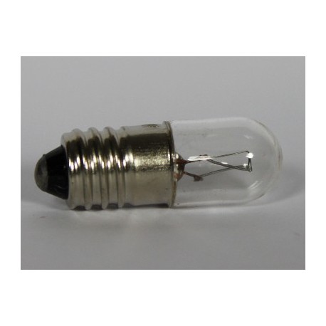 Bombilla de luz E10, 12V, 3A, 250mA 10X28