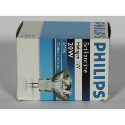 5 x Philips Brilliantline Halogen Halogenlampe 12V Spot Reflektor 35W GU4  30° 