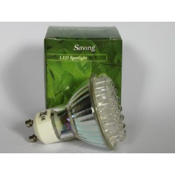 LED lamp GU10, 3W, Blauw