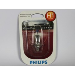 Ampoule voiture H1 PHILIPS VisionPlus H1 12V 55W