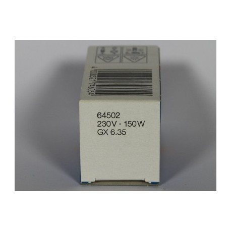 Ampoule OSRAM 64502 230V 150W GX6.35