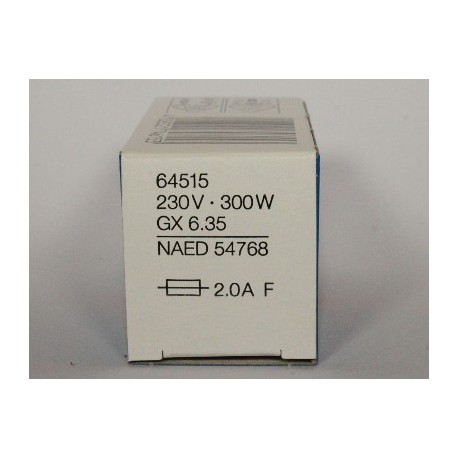 ampoule OSRAM 64515 300W GX6.35