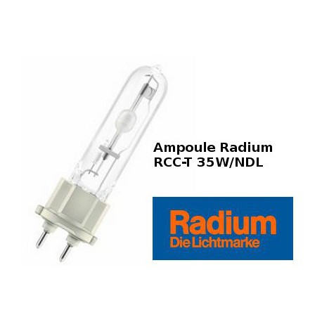 Lampan RADIUM RCC-T 35W/NDL/230/G12