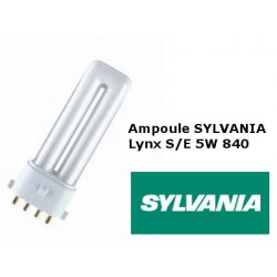 Lâmpada fluorescente compacta de SYLVANIA Lince SE 5W/840