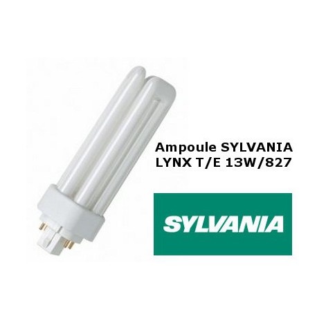 Lampadina fluorescente compatta da SYLVANIA Lynx-TE 13W 827