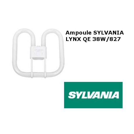 La bombilla fluorescente compacta SYLVANIA Lynx QE 38 827