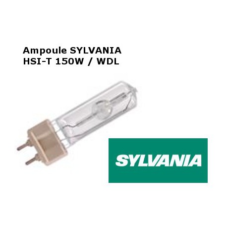 Ampoule SYLVANIA METALARC HSI-T 150W WDL