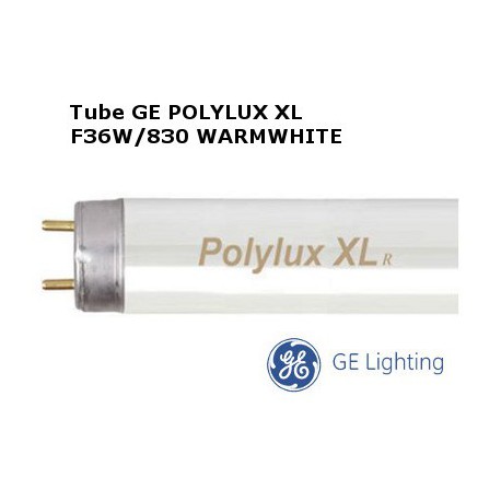 Tubo de GE POLYLUX XL F36W/830 WARMWHITE