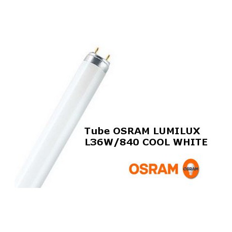 Tubo OSRAM LUMILUX L36W/840 COOL WHITE