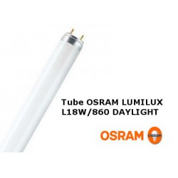 Tubo OSRAM LUMILUX L18W/860 LUCE 