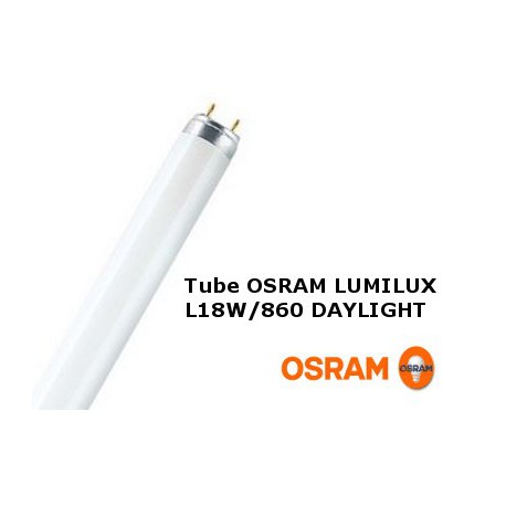 Rör OSRAM LUMILUX L18W/860 DAGSLJUS 