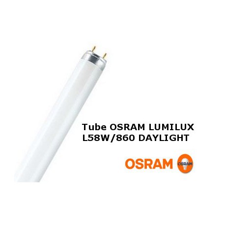 Tubo OSRAM LUMILUX L58W/860 LUCE
