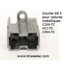 Socket Iodide Metallic base G12