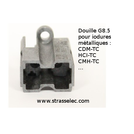 Douille Iodure Metallique culot G12