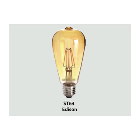 LED classic EDISSON 6W Amber