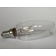 Ampoule flamme E14 25W claire