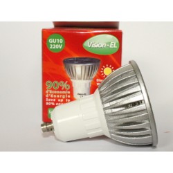 DIODO EMISSOR DE LUZ GU10 3W ( 40W ) 3100K