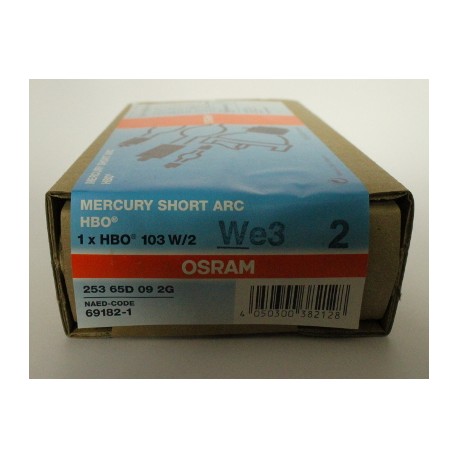 Lamp OSRAM HBO 103w/2 OSRAM